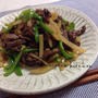 牛肉とじゃがいもとピーマンの甘辛炒め