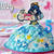 キュアミルキードレスケーキの作り方 (お誕生日にプリキュアケーキ レシピ) | 海外向け日本の家庭料理動画 | OCHIKERON