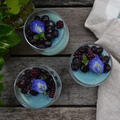 Butterfly Pea Panna Cotta バタフライピーパンナコッタ