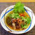 うどんが蕎麦に・・・更新がどんどんと遅れて・・・薬味たっぷり肉蕎麦♪・・♪