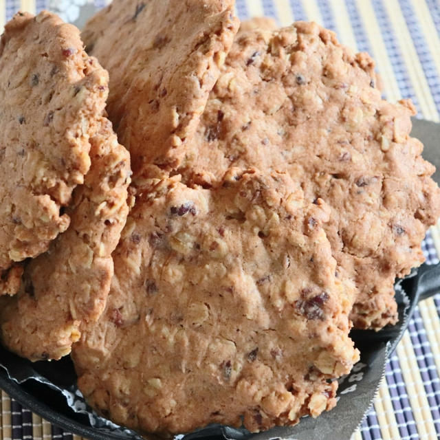 簡単 Hm 使用 これは美味しい 材料４つ あんこオートミールクッキー By Min 小林 瞳 さん レシピブログ 料理ブログのレシピ満載