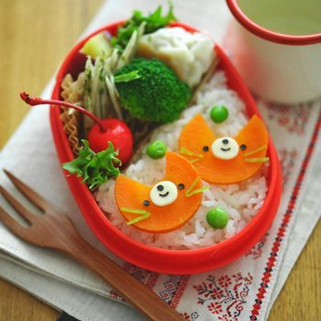 【連載】「人参ねこちゃんのお弁当」