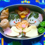 お別れ会☆お花をプレゼント弁当♪