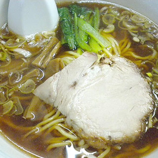 築地・ふぢの「中華そばとシューマイ」