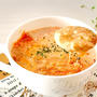 【オートミールレシピ】3分でめちゃウマ♡豆乳トマトチーズリゾット