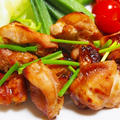 鶏もも肉の甘辛グリル焼き　　タレに漬けて焼くだけ簡単♪　　　冷蔵庫が壊れた？？？　
