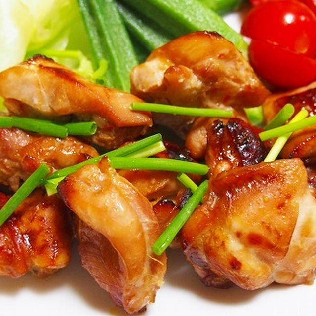 鶏もも肉の甘辛グリル焼き　　タレに漬けて焼くだけ簡単♪　　　冷蔵庫が壊れた？？？　