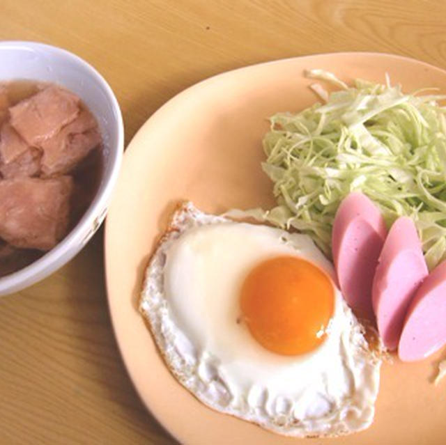 今日の朝食
