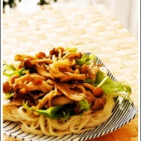 常備菜と素麺