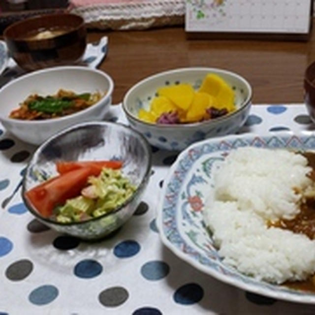 仕事始め前夜の食卓