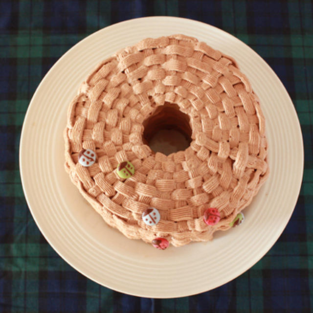 自分の誕生日ケーキ バスケット絞り By あずきさん レシピブログ 料理ブログのレシピ満載