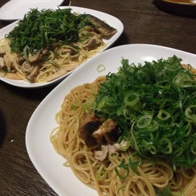 木漏れ日喫茶♪2種のオニ盛りパスタ☆と、イルミネーション♪