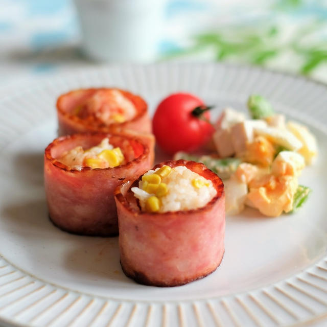 お家でピクニック気分な朝食を！　シャウべ―コロンのコロコロおにぎり♪