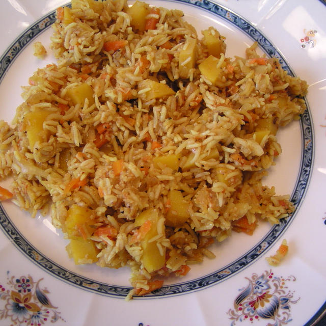 食べたら止まらない！！ジャガイモのオリエンタル味噌ライス