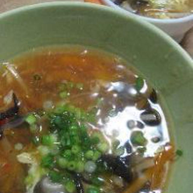 【減圧鍋：ロップ・タック】　酸辣湯と中華スープ
