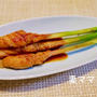 「葉付き生姜の肉巻き」で「おうちのみ」♪