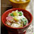 ヨーグルトポテトサラダ　と　まぐろ中落ち丼！