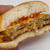 ダブルチーズバーガーの燻製