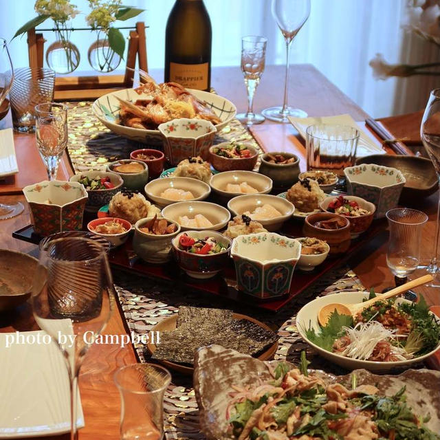 Campbell Party☆彩楽仕込みの日本料理パーティー