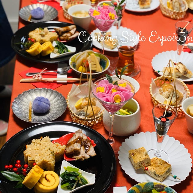 12月お料理レッスン、おせち料理、みなさまありがとうございました。