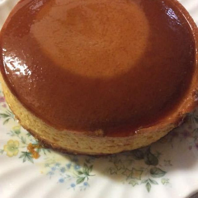 来週のプリンケーキ、クリスマスには地味かなあ～