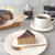 コーヒーのバスクチーズケーキ