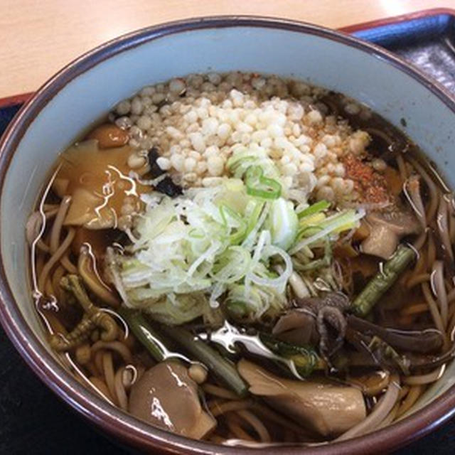 佐久平ＰＡで朝ごはん