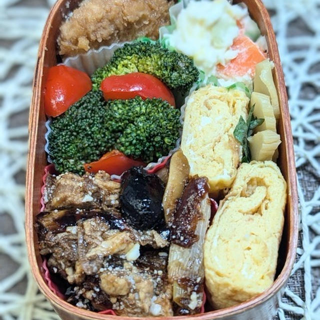 キャベツが高い～夫のお弁当178