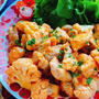 鶏肉とカリフラワーのオーロラソース炒め(動画レシピ)/Chicken and Cauliflower with Aurora Sauce.