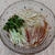 梅酢入りのつゆで、ぶっかけそうめん