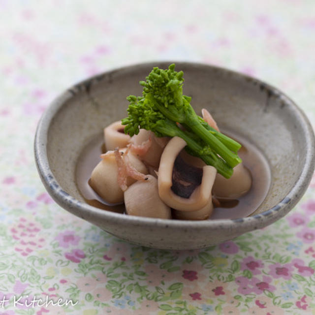 里っ子とイカの静岡煮