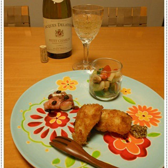 ワンプレートでワインのおつまみ