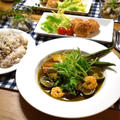 【レシピ】スープが美味しいー！野菜たっぷりシーフードカレースープ♪…スイッチオン！
