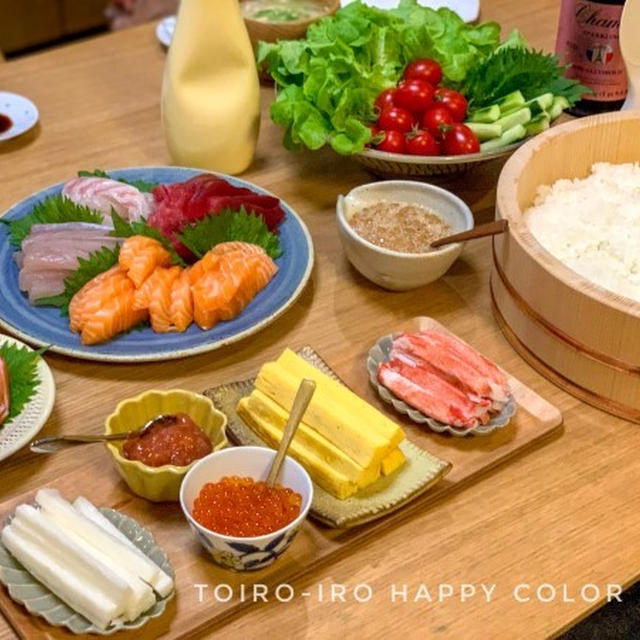 みんなで巻くと楽しい&今日のこと