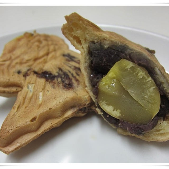 天然鯛焼き･薄皮で餡ぎっしり☆栗玉･ノリマヨ･ハムタマなどメニューいろいろ♪