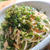 ツナと青ネギのパスタ