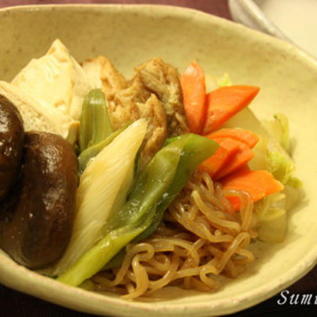 マクロビオティックレシピ すき焼き風