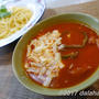 【レシピ】 わが家の「つけナポリタン」 トマトと鶏ガラのダブルスープが美味い