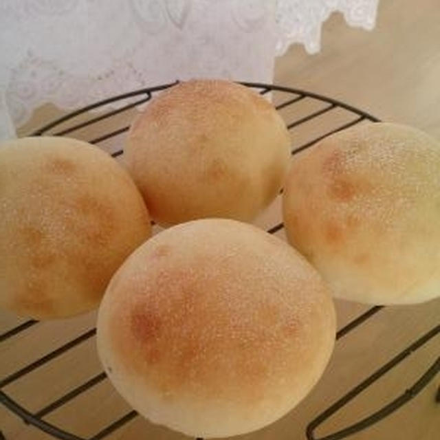 塩かぼすの丸パン♪