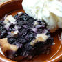 簡単ブルーベリーカブラー　Easy Blueberry Cobbler