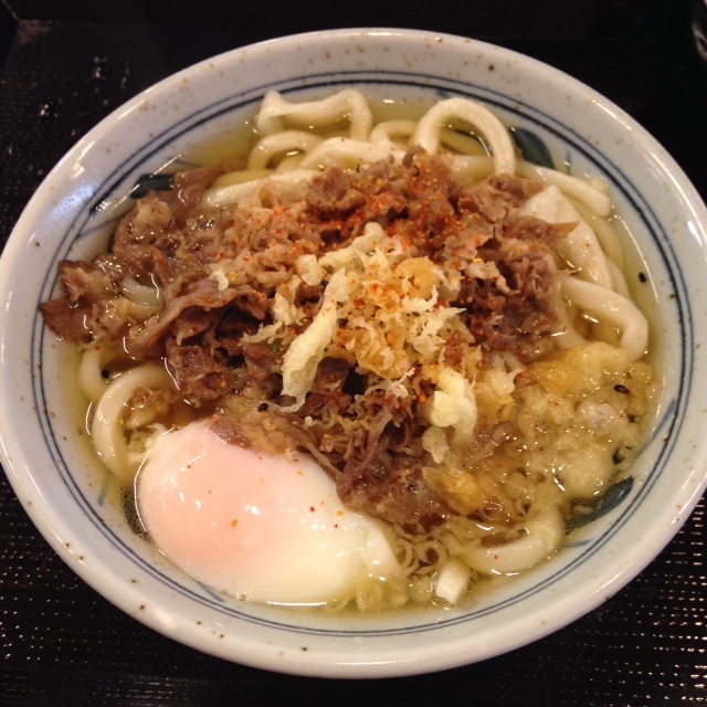 肉玉うどん