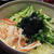 サラダスープそうめん　リケンのわかめスープで(^_-)-☆
