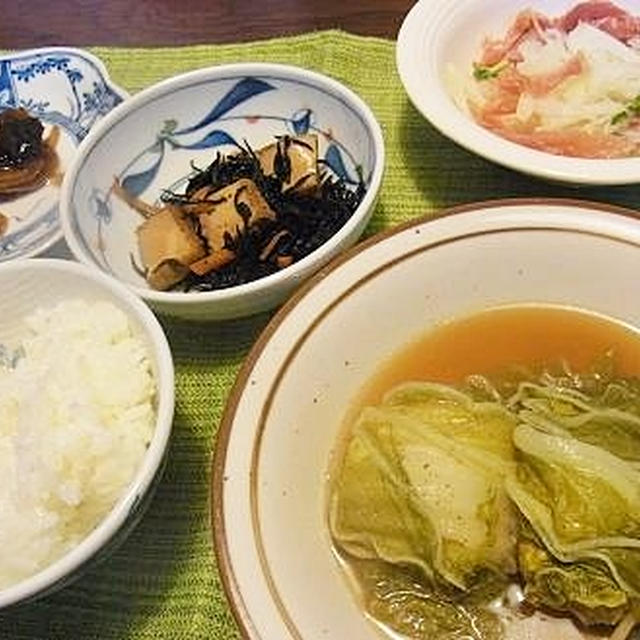 仕返し＆間引き菜の柚子コショウ炒めのレシピできました（＾＾