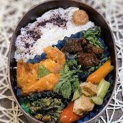 海老チリの赤～夫のお弁当217