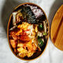 作り置きをフル活用♪お弁当はフライパン一つでおかず三品を作りました＾＾