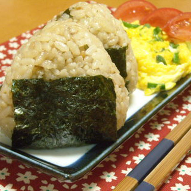 だしごはん。の朝ごはん と アボカドの磯辺揚げ