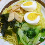 筍で即席メンマのせ♪ざるラーメン★でお昼ご飯
