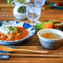 バターチキンカレーランチと、今日のおべんとう