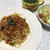 青唐辛子のトマトソースパスタ