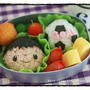 サッカー頑張れー！のお弁当♪